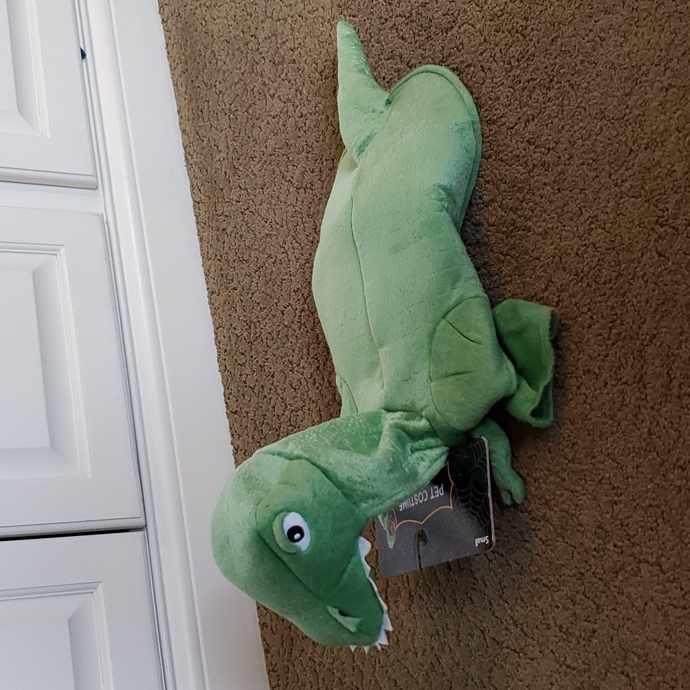 Dog Cat Pet Halloween Parade Costume Dinosaur T-Rex Size Small Medium NWT